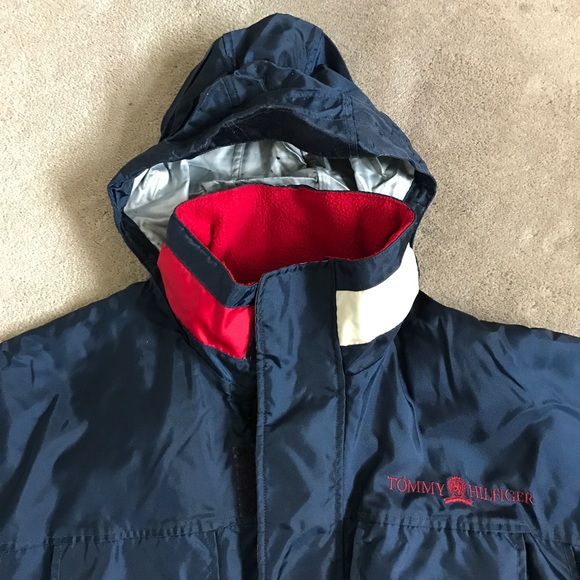 Tommy Hilfiger Jacket Size Large Vintage Spell Out - Picture 6 of 8